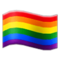 Rainbow Flag emoji on Samsung